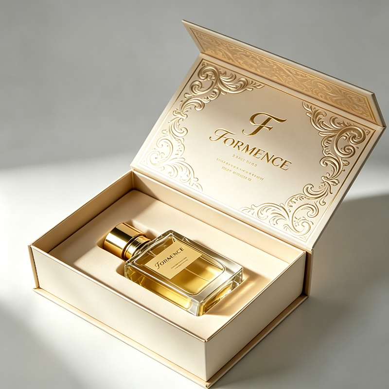Cosmetics Recyclable Customized Logo Perfume Bottle Luxury Portable Glass Bottle with Hard Box