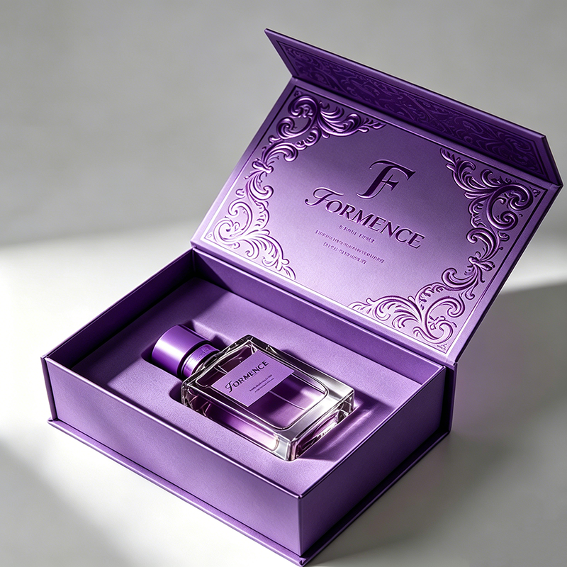 Cosmetics Recyclable Customized Logo Perfume Bottle Luxury Portable Glass Bottle with Hard Box
