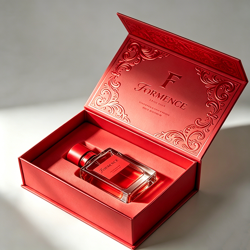 Cosmetics Recyclable Customized Logo Perfume Bottle Luxury Portable Glass Bottle with Hard Box