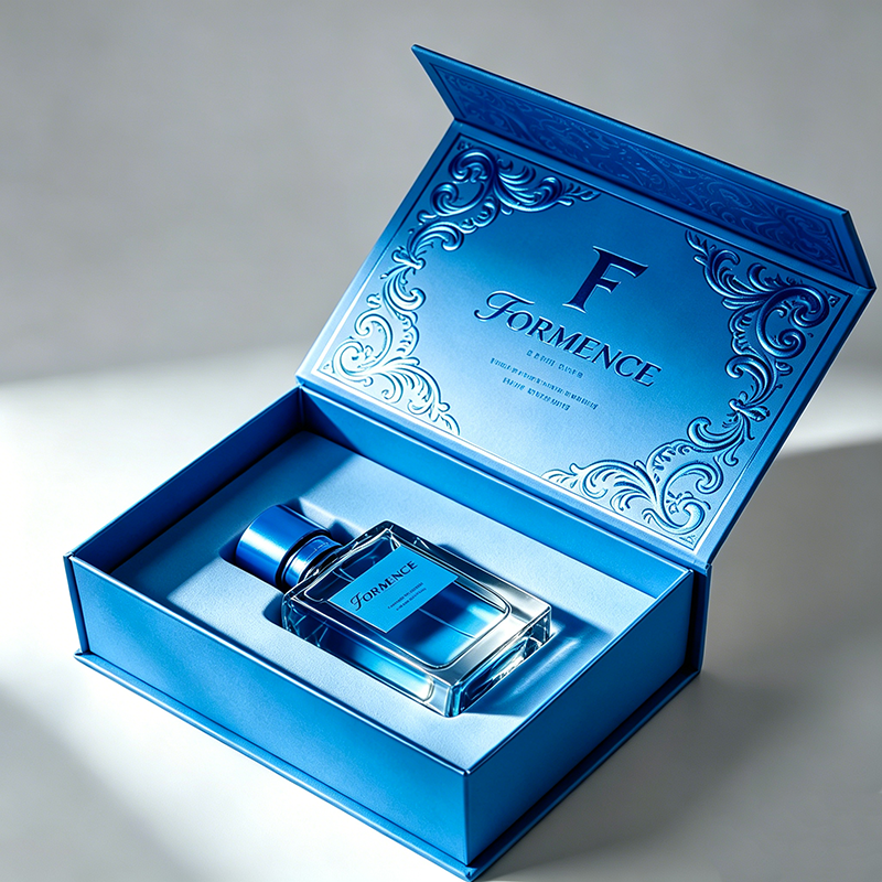 Cosmetics Recyclable Customized Logo Perfume Bottle Luxury Portable Glass Bottle with Hard Box