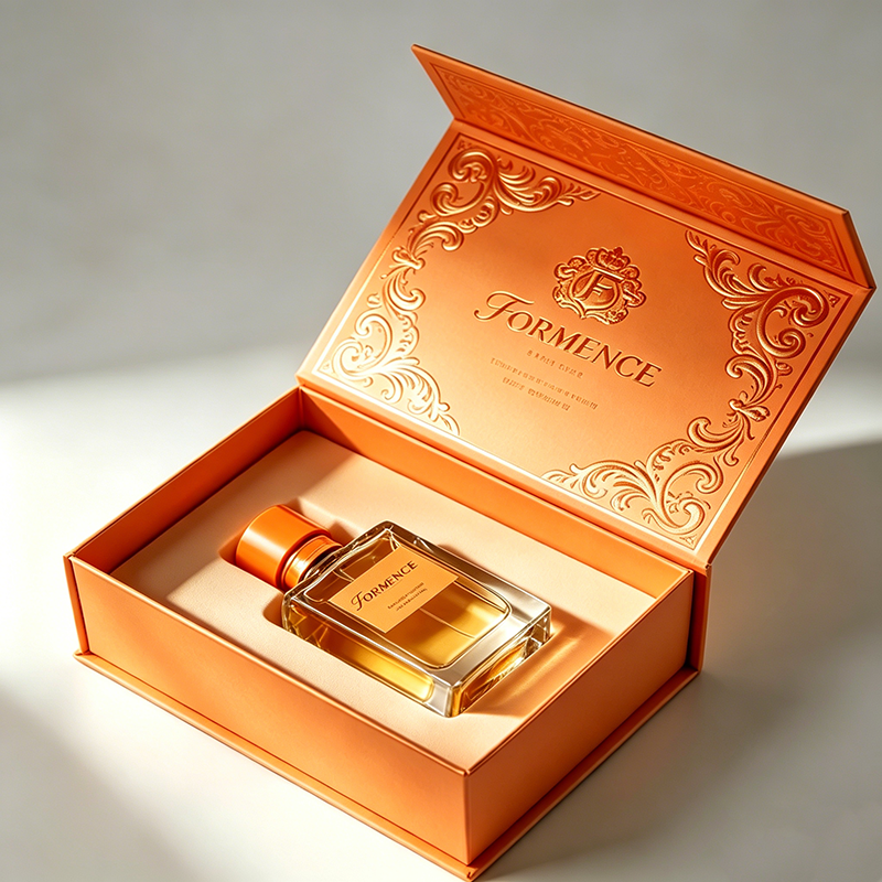 Cosmetics Recyclable Customized Logo Perfume Bottle Luxury Portable Glass Bottle with Hard Box