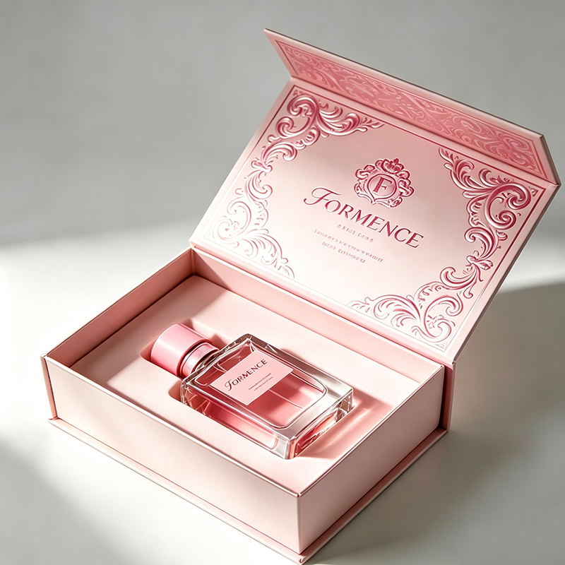 Cosmetics Recyclable Customized Logo Perfume Bottle Luxury Portable Glass Bottle with Hard Box
