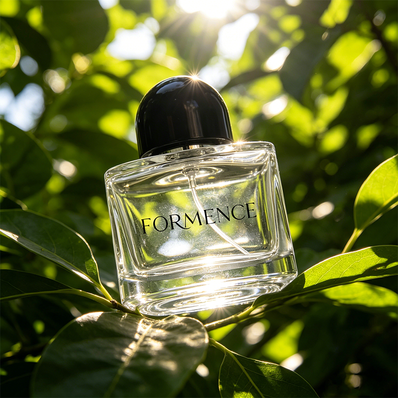 Custom Logo Cylinder Round 50ml 100ml Perfume Spray Bottle Luxury Perfume Bottle for Men