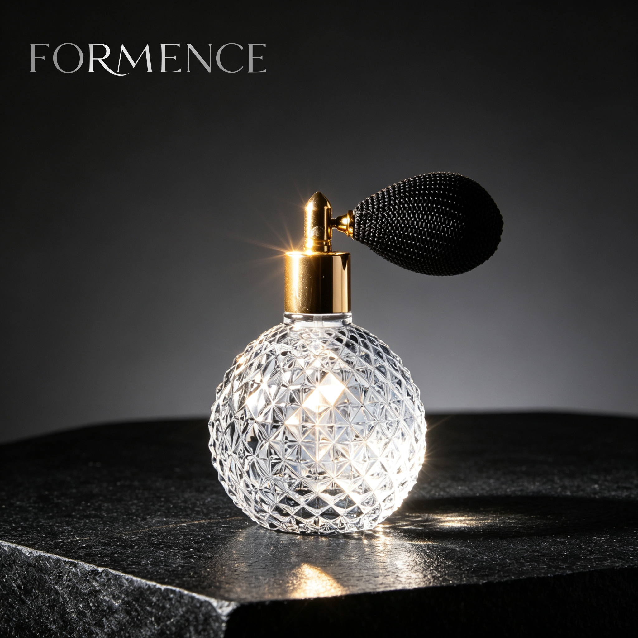 50ml 100ml Unique Airbag Perfume Spray Bottle Balloon Fragrance Bottle Atomizer Glass Perfume Bottle