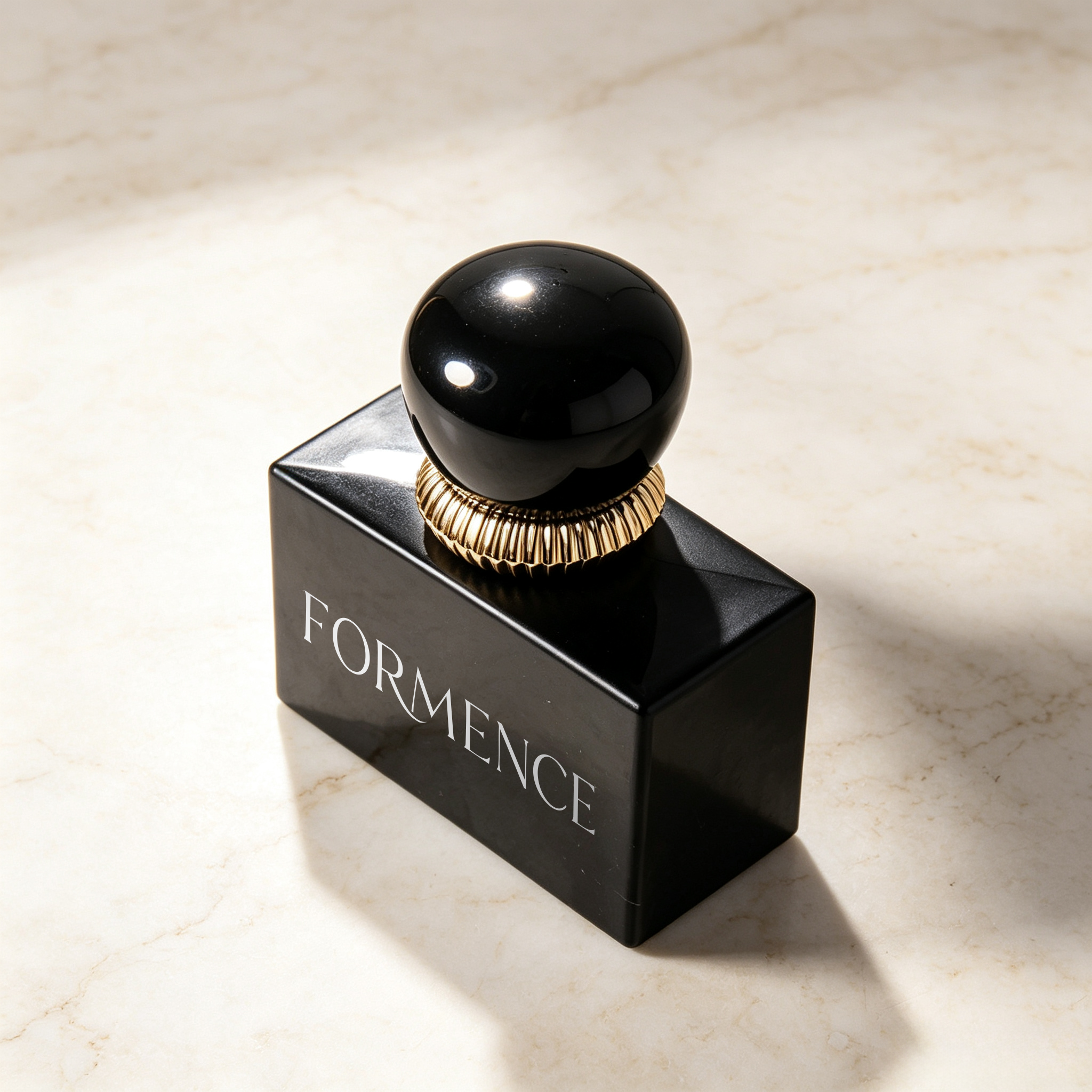 Perfume Bottle 50ml Luxury Black Glass Perfume Bottle Wholesale Empty Perfume Spray Bottle with Cap