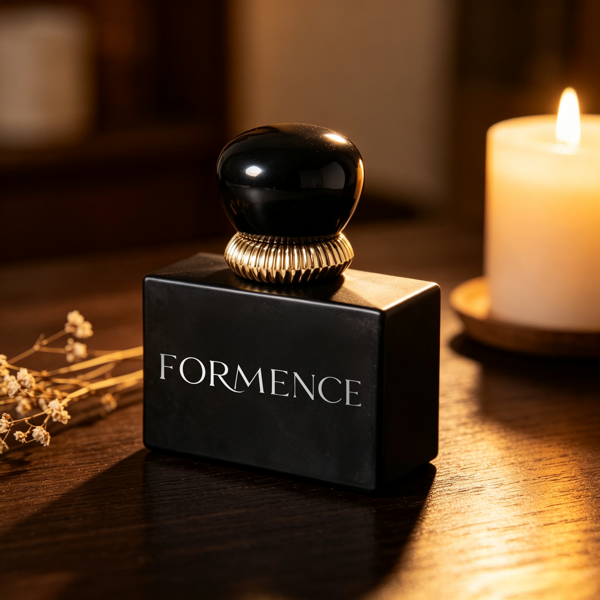 Perfume Bottle 50ml Luxury Black Glass Perfume Bottle Wholesale Empty Perfume Spray Bottle with Cap