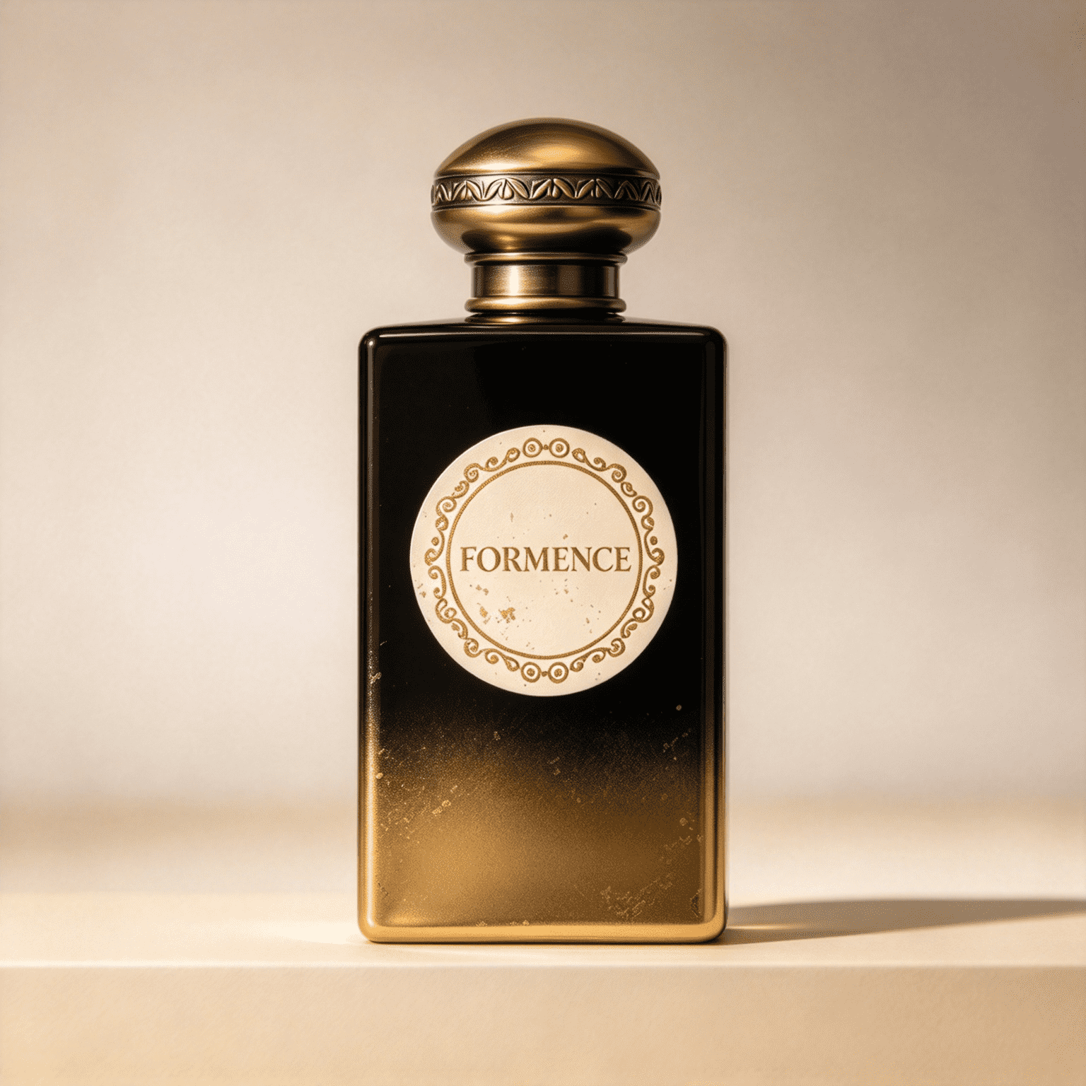 Luxury Classic Vintage Style Gold Glass Perfume Bottles Empty Packaging 30ml 50ml 100ml
