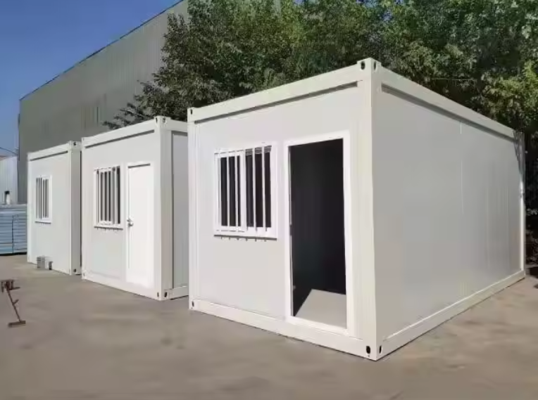 Portable Foldable Office Container Accommodation Cabin Prefab Packing 20 Ft Container House
