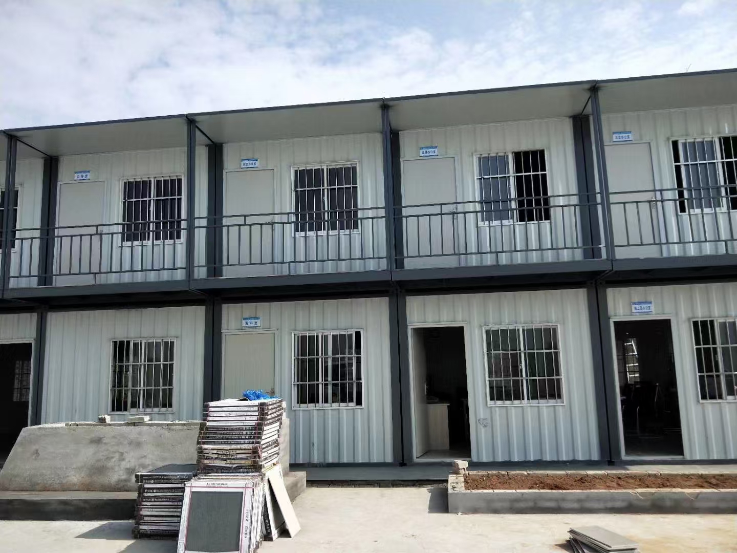 Fixed Combined Container House For Construction Meeting Room