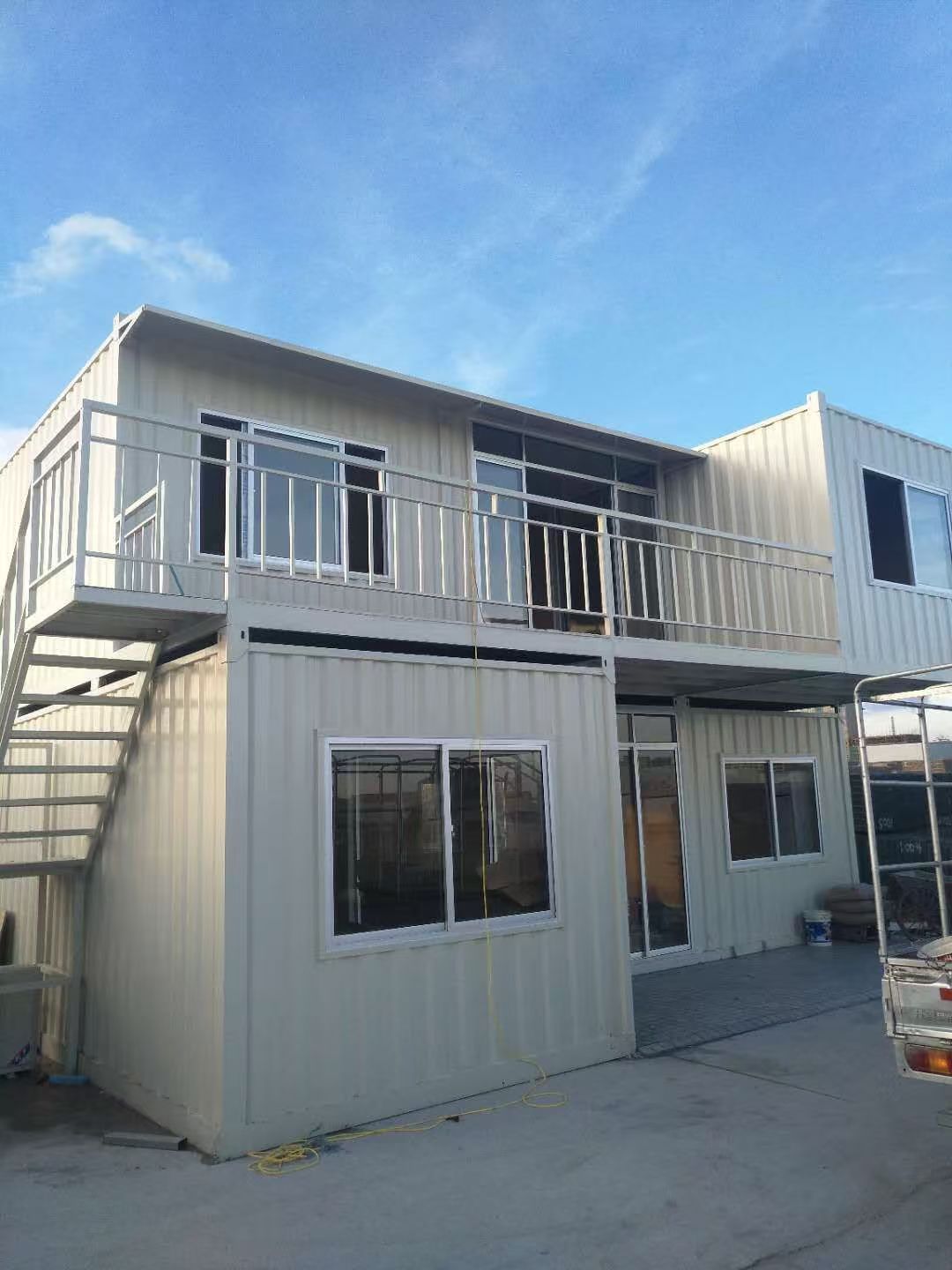Fixed Combined Container House For Bathroom In Construction Site