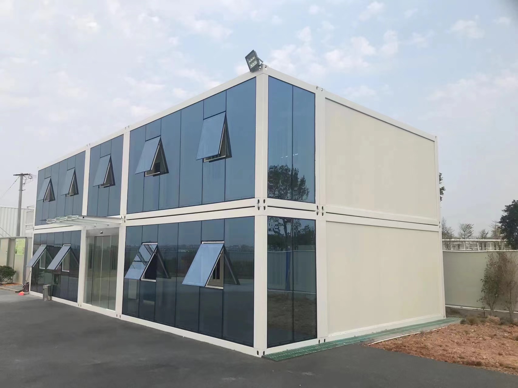 Flat Pack Container House For Construction Office