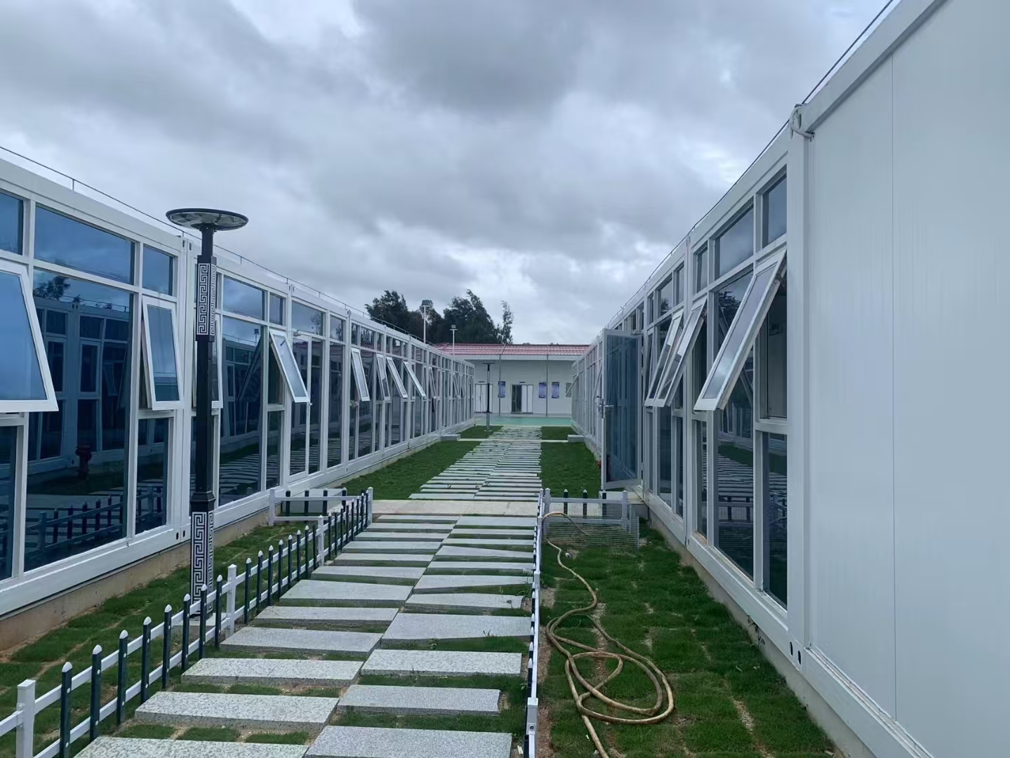 light weight steel prefabricated container house