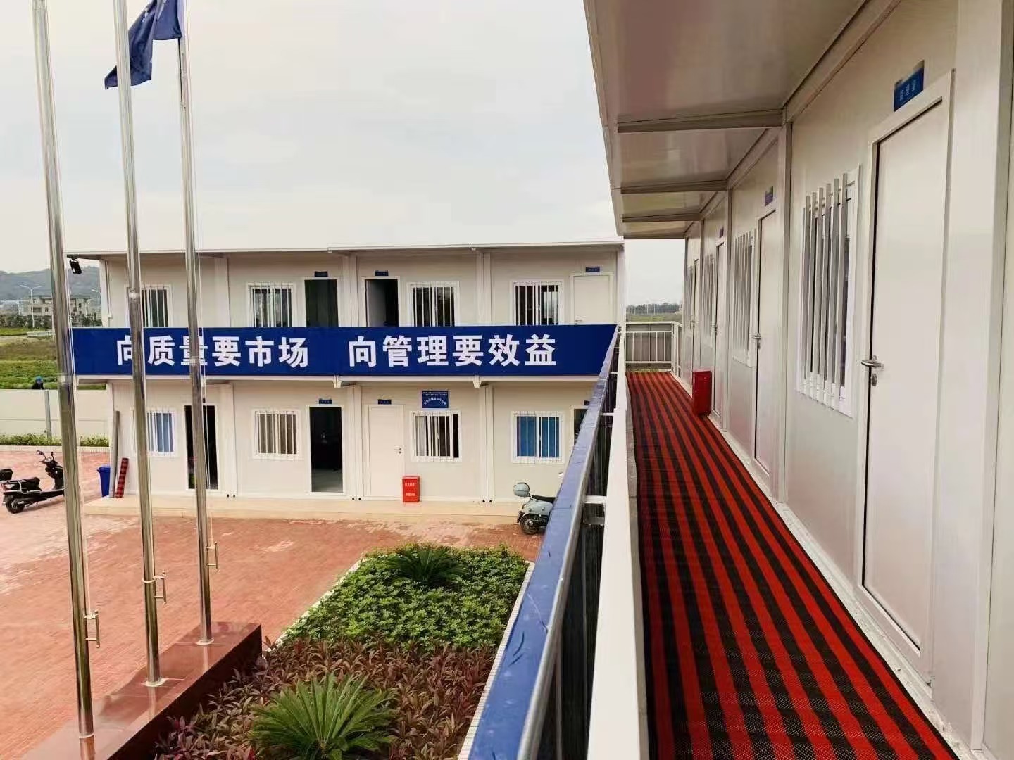 steel prefabricated houses china factory