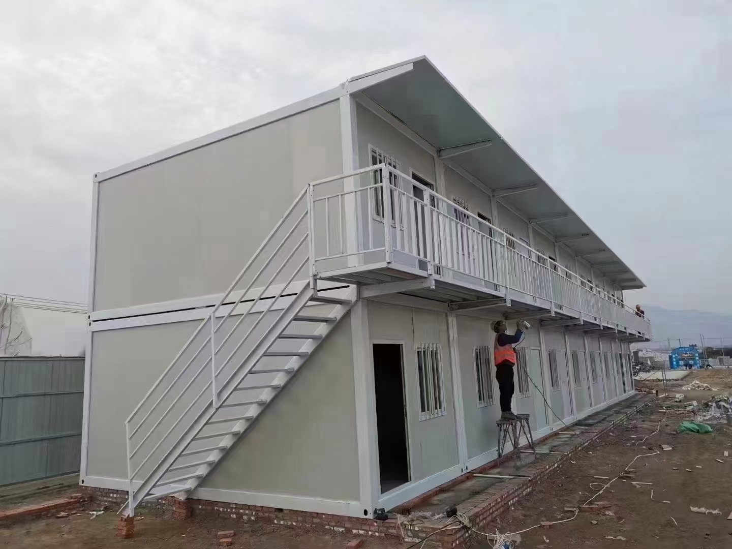 Prefab House Labor Dormitory Office Prefabricated Camp House