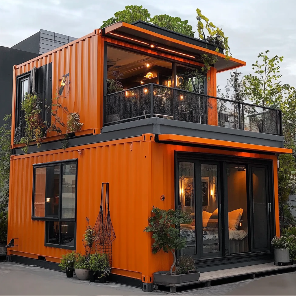 Kompleks Rumah Kontainer Gabungan Kustom Lanen