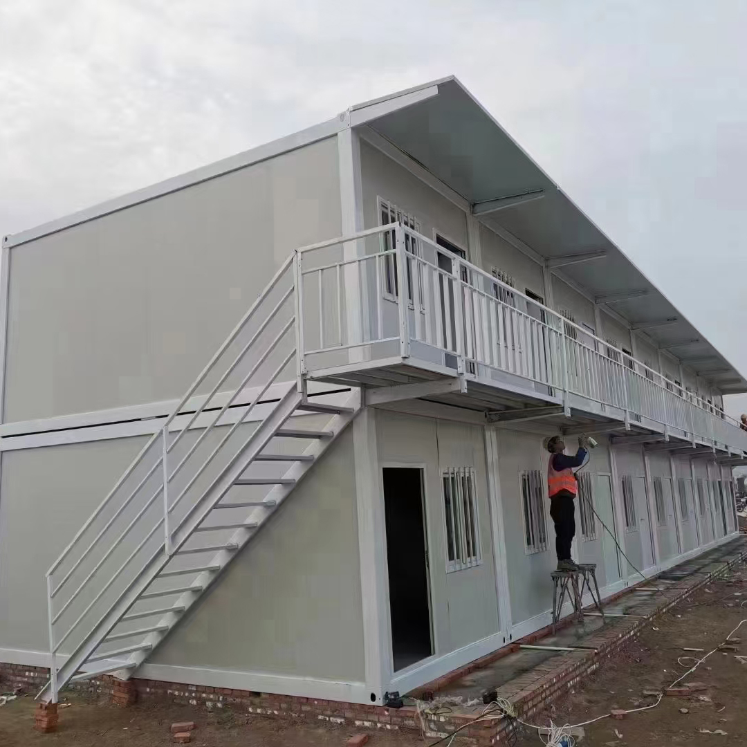 Rumah Kontainer Rakitan Cepat Lanen