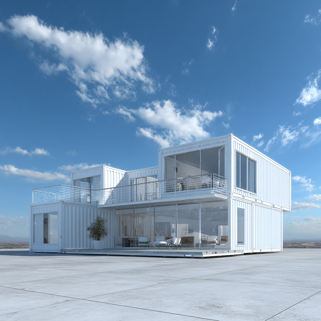 Rumah Kontainer Panel Sandwich – Lanen