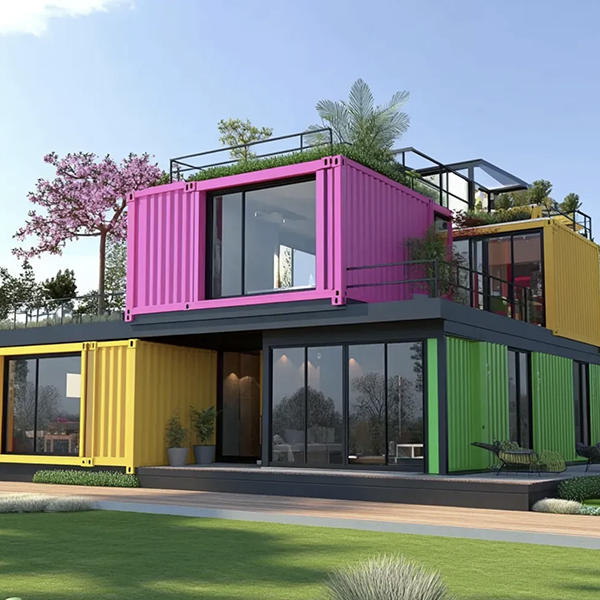 Kompleks Rumah Kontainer Mempermudah Ruang Ritel dan Perkantoran