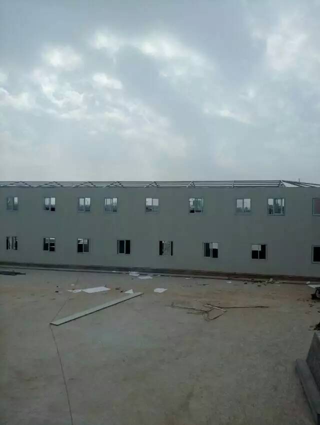 modified shipping container office