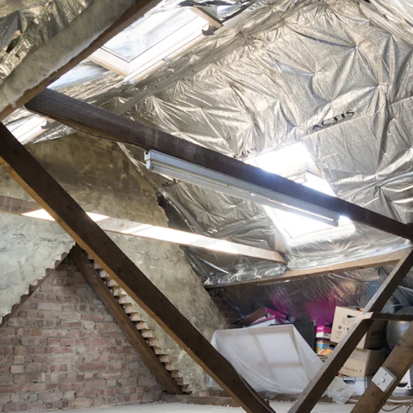 Bahan isolasi apa yang digunakan pada rumah kontainer lipat?