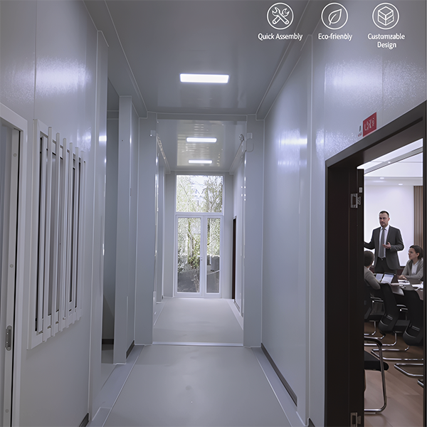 Flat Pack Office Container for Construction Sites by Fujian Lanen