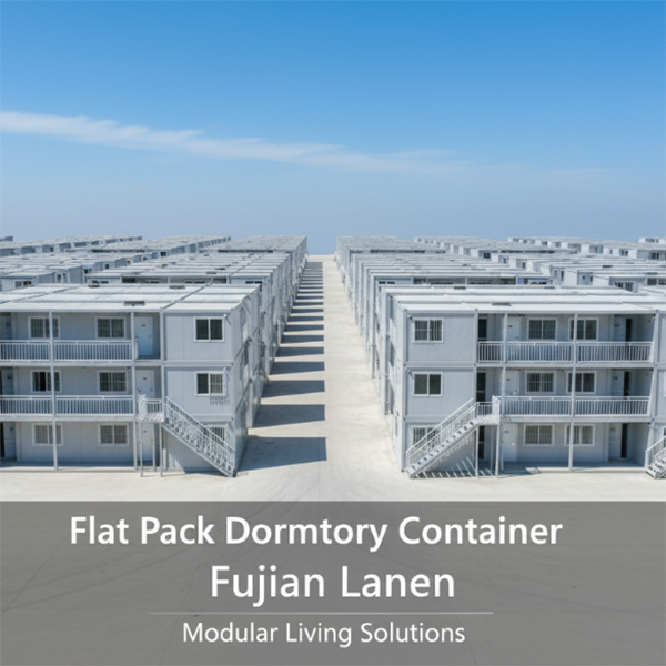 Flat Pack Dormitory Container House for Worker Camps & Site Offices | Fujian Lanen
