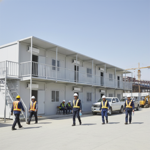 Flat Pack Dormitory Container House for Worker Camps & Site Offices | Fujian Lanen