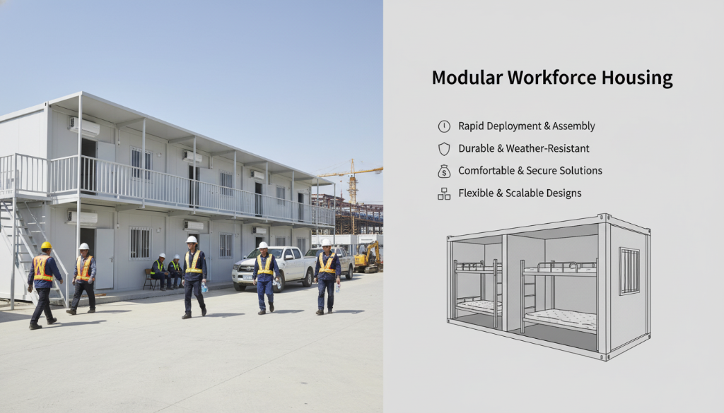 Flat Pack Dormitory Container House