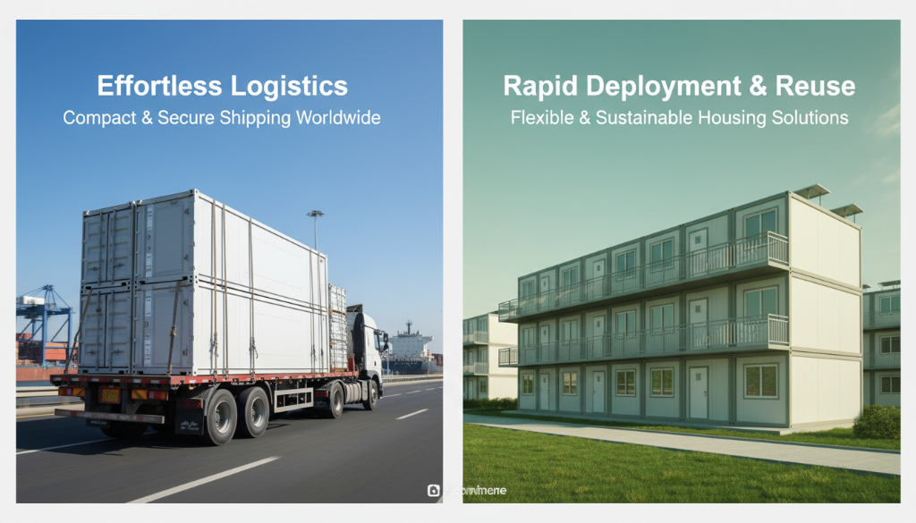 Flat Pack Dormitory Container House