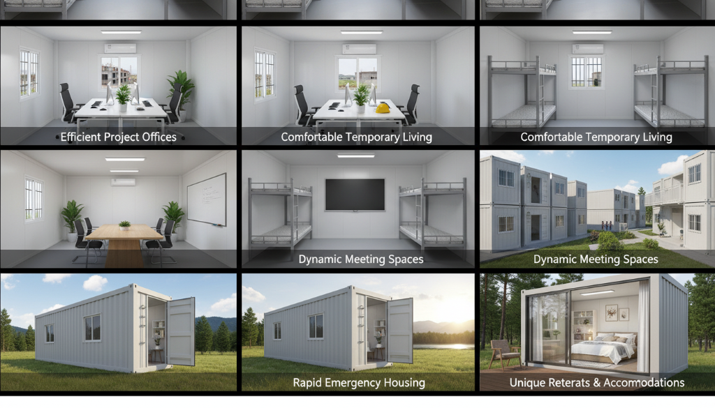 Flat Pack Dormitory Container House