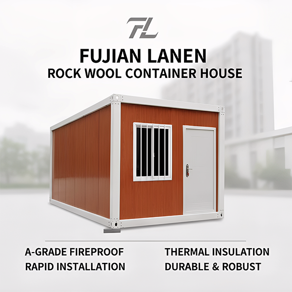 Rock Wool Container House for Dormitory, Office & Storage | Fujian Lanen