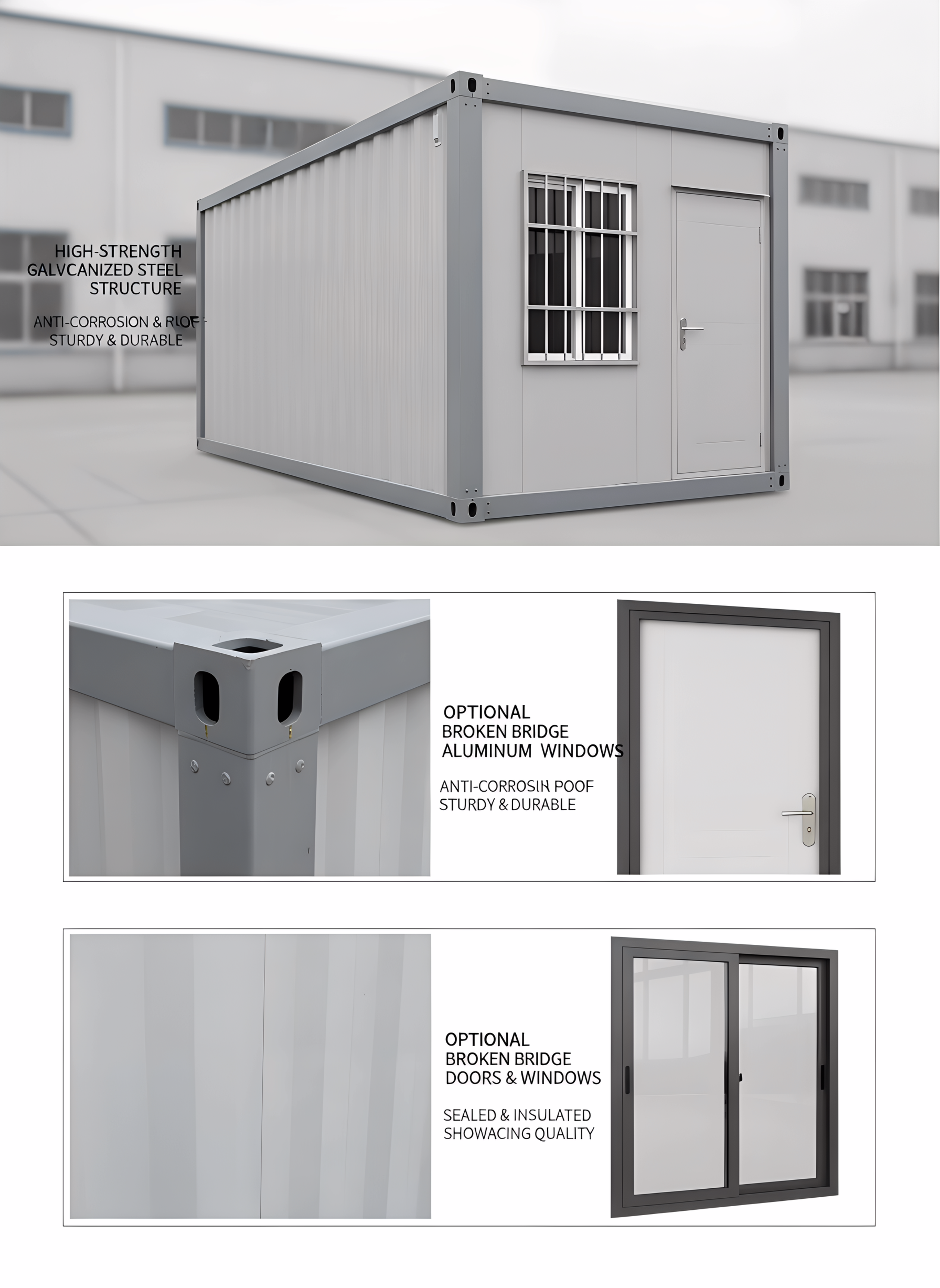 Rock Wool Container House