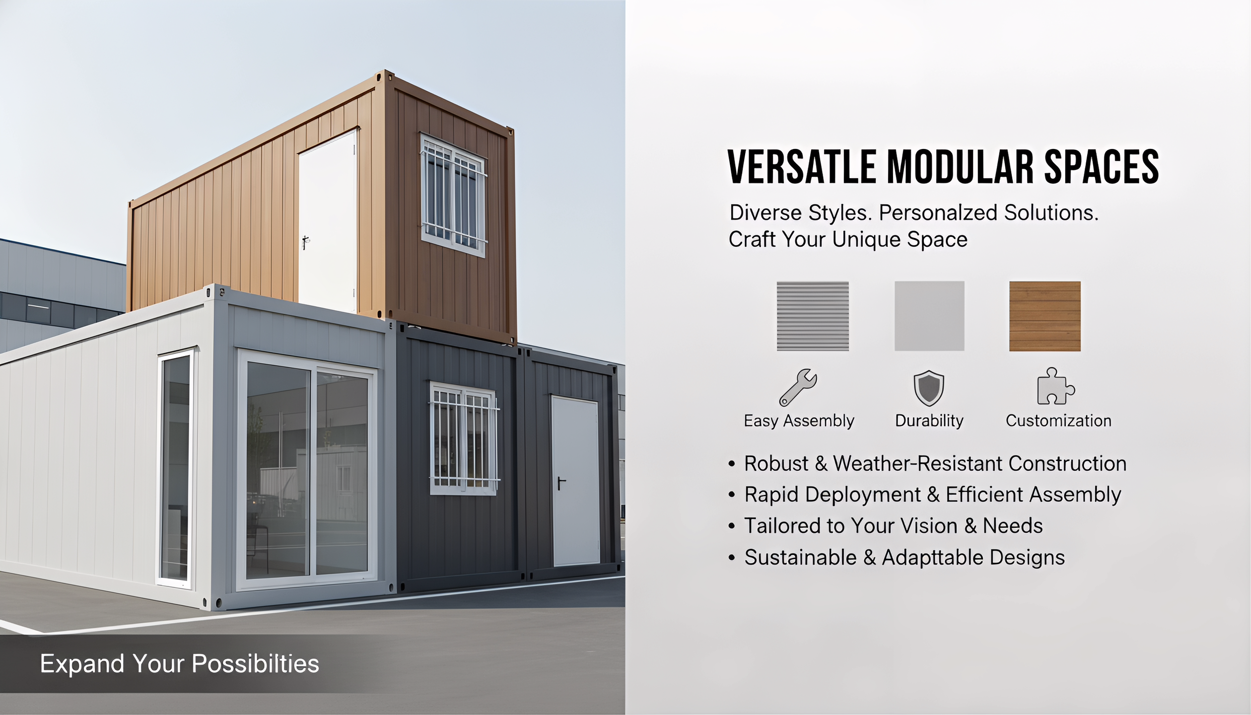 Rock Wool Container House