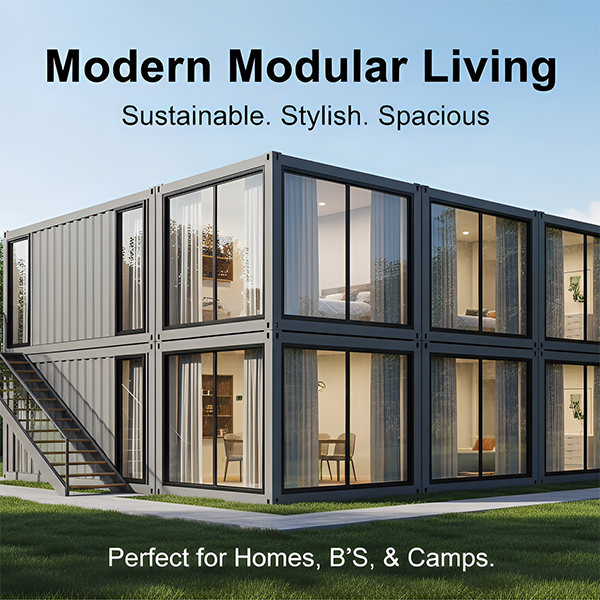 Combined Container House Complex Modular Prefab Building for Dormitory, Office & Commercial Use | Fujian Lanen
