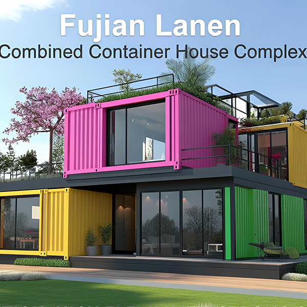 Combined Container House Complex Modular Prefab Building for Dormitory, Office & Commercial Use | Fujian Lanen