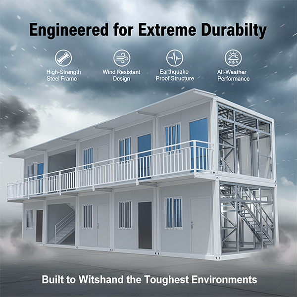 Bolt Connection Container House | Fast Assembly Modular Container Solution Fujian Lanen