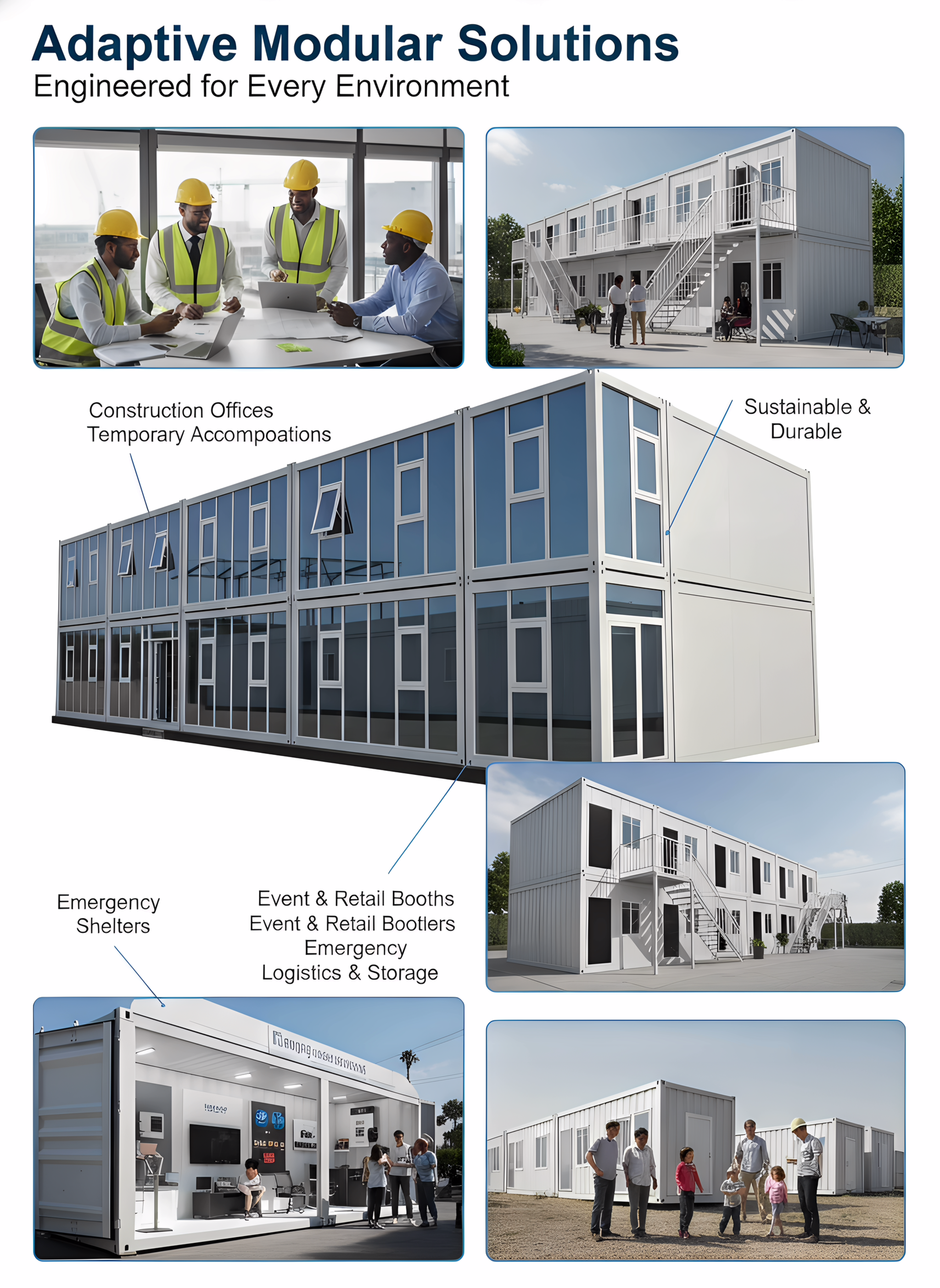 Bolt Connection Container House