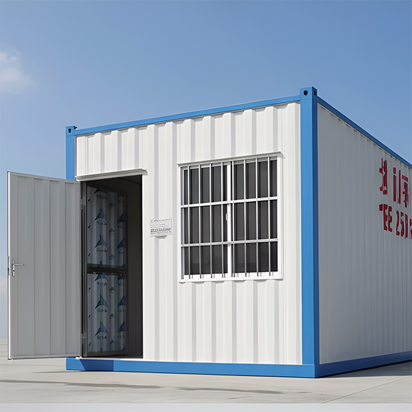 Portable Storage Container House | Prefab Flat-Pack Modular Building for Storage, Office, Camp & Commercial Use