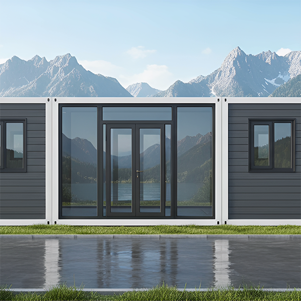 40ft Expandable Container House | Double-Wing Prefab Modular Home with Fast 15-Minute Setup