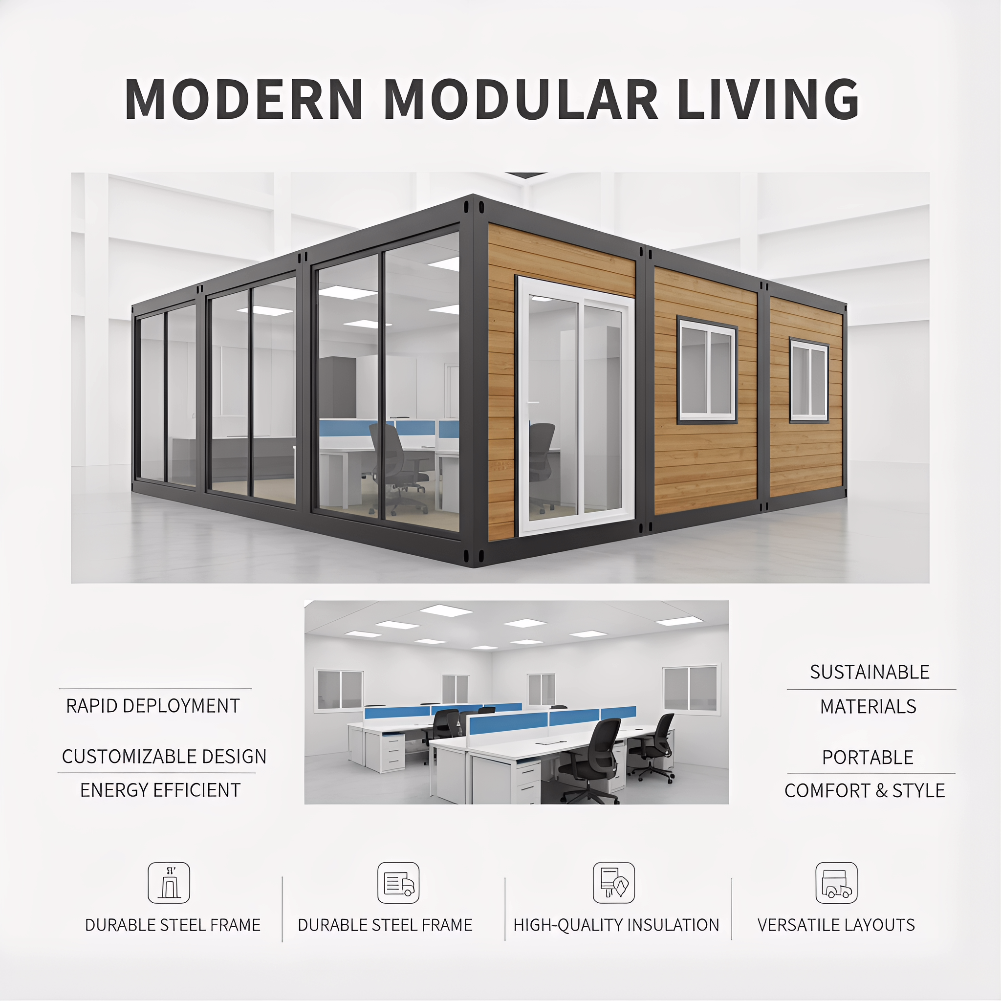 Expandable Site Office Container House