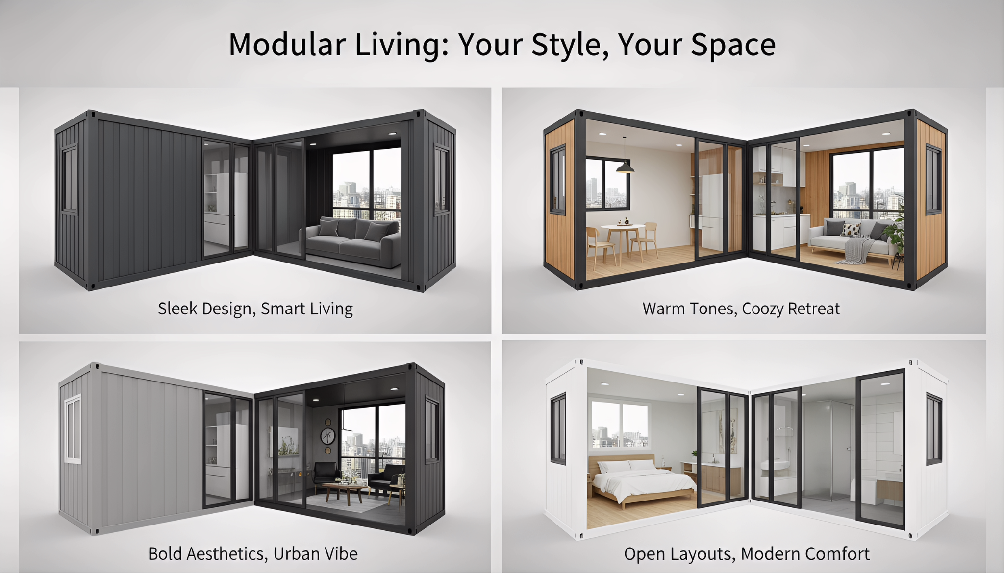 Expandable Prefab Container House