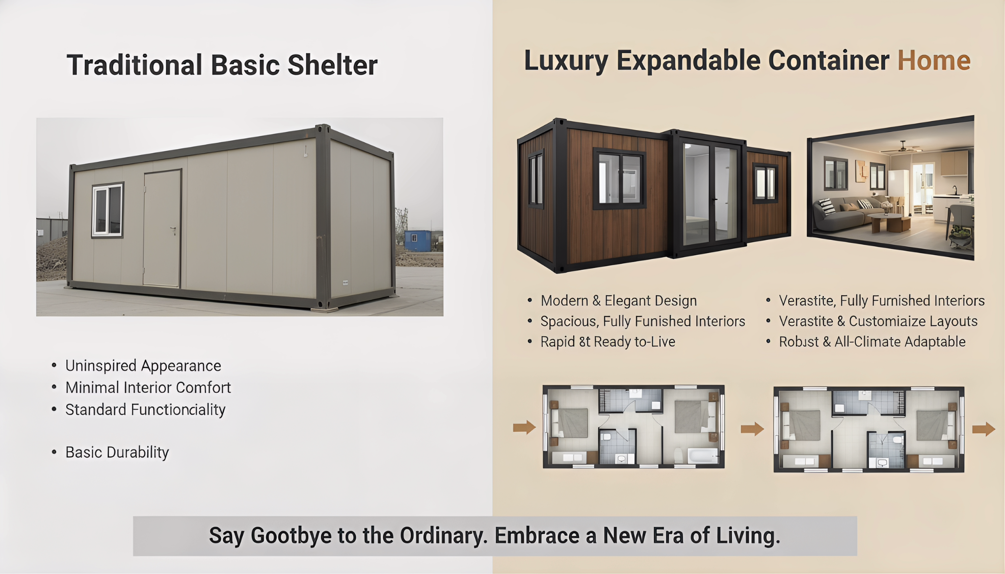 Luxury Expandable Prefab Container House