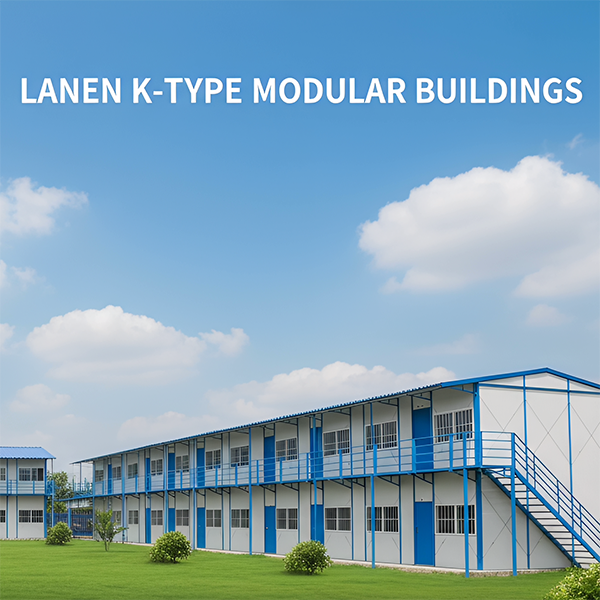 K-Type Prefab Container House | Fast-Install Modular Site Office, Dormitory & Temporary Building