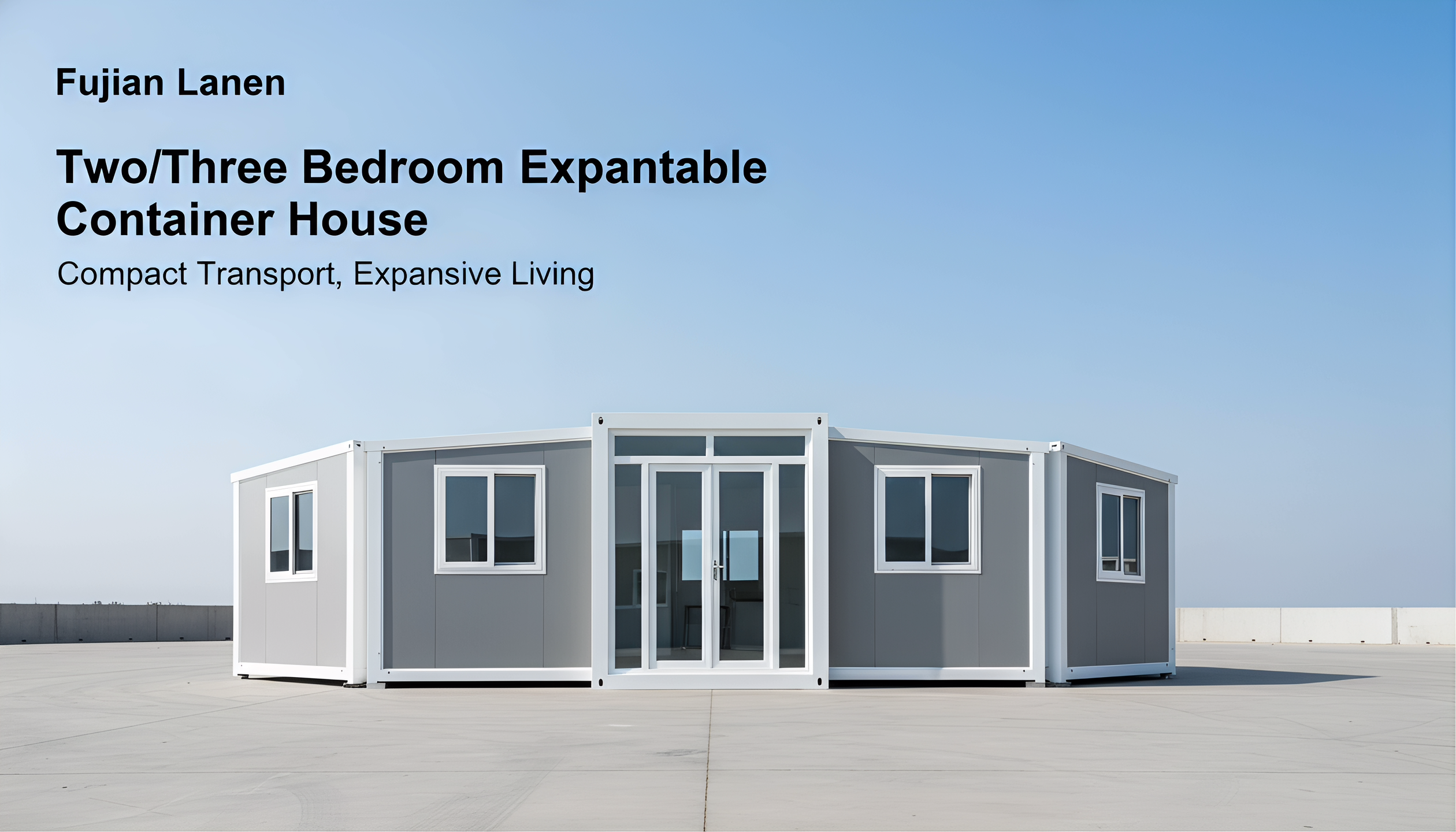 Two/Three Bedroom Expandable Container House