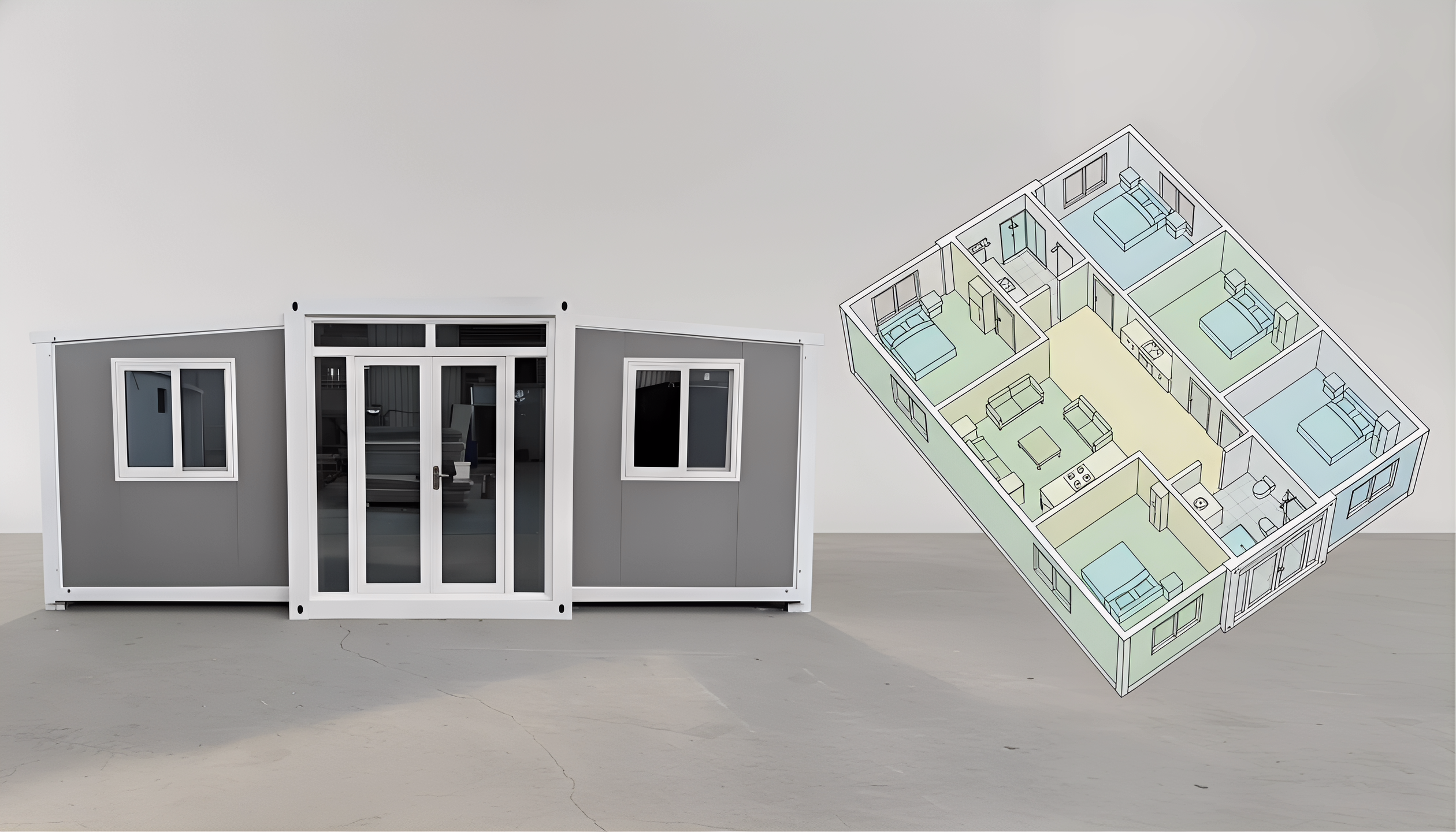 Expandable Container House