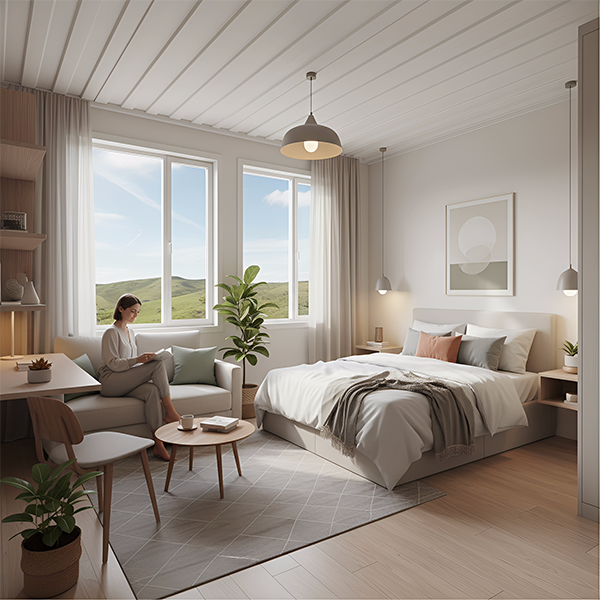 Sandwich Panel Container House | Insulated Steel Modular Building with PU/EPS/Rock Wool Options