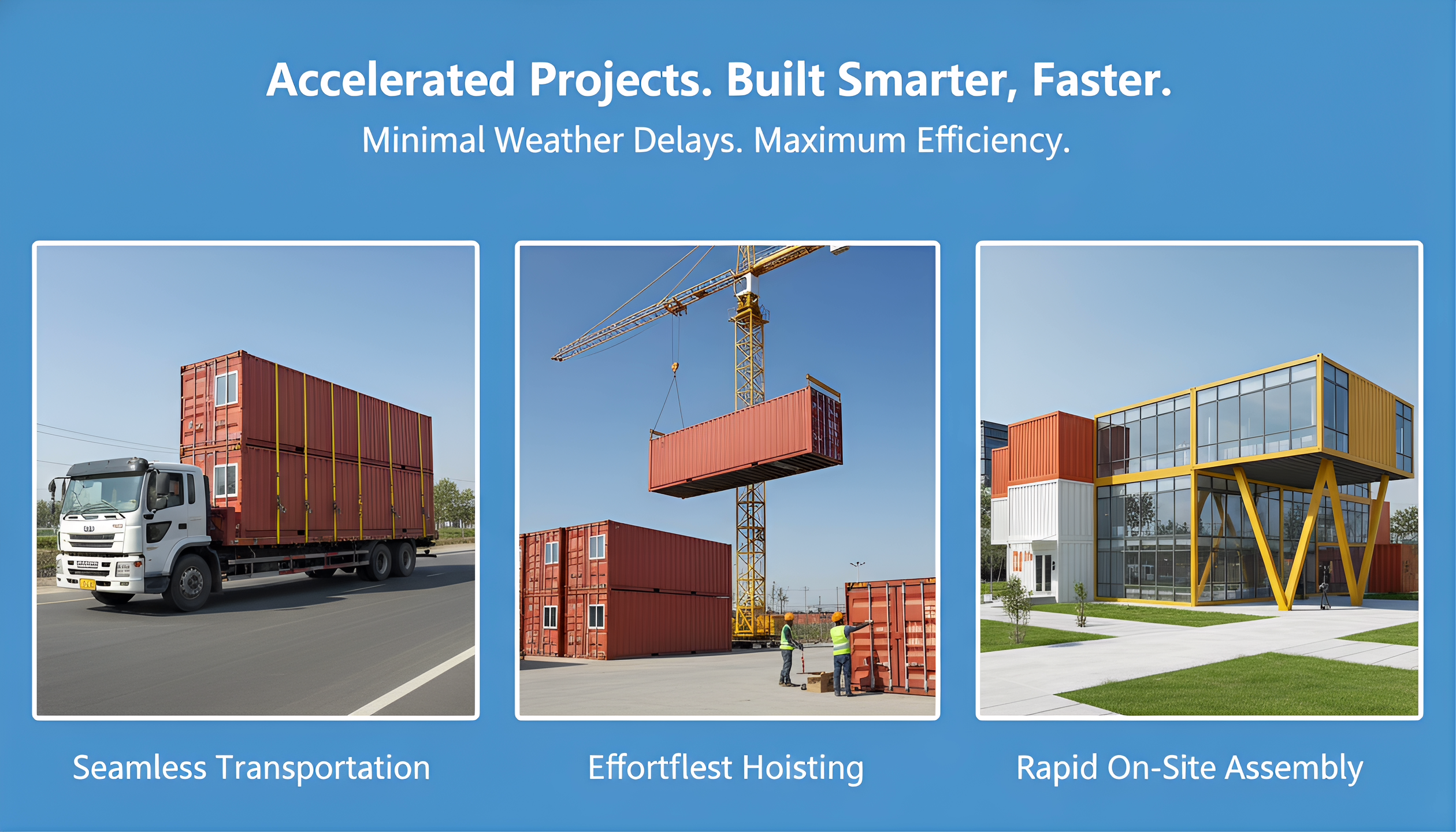 Construction Site Office Container House