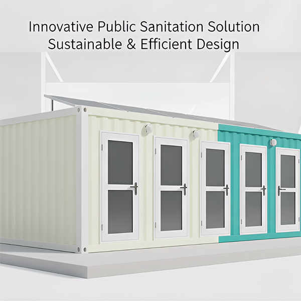 Modular Container Toilet | Smart Prefab Portable Sanitation Unit for Public & Emergency Use