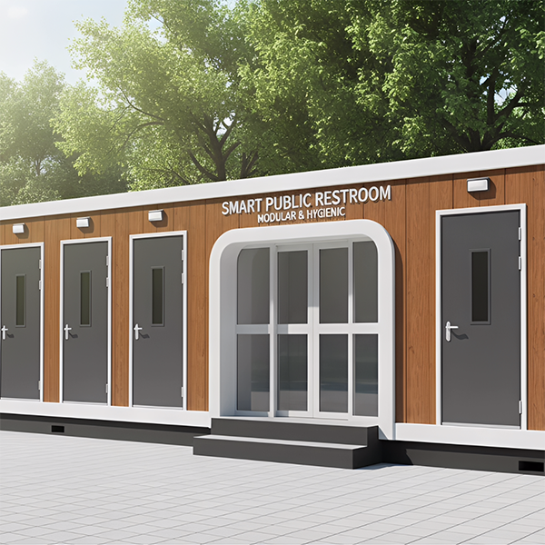 Modular Container Toilet | Smart Prefab Portable Sanitation Unit for Public & Emergency Use