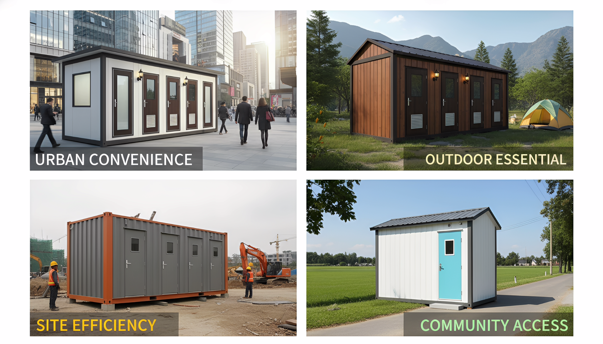 Modular Container Toilet